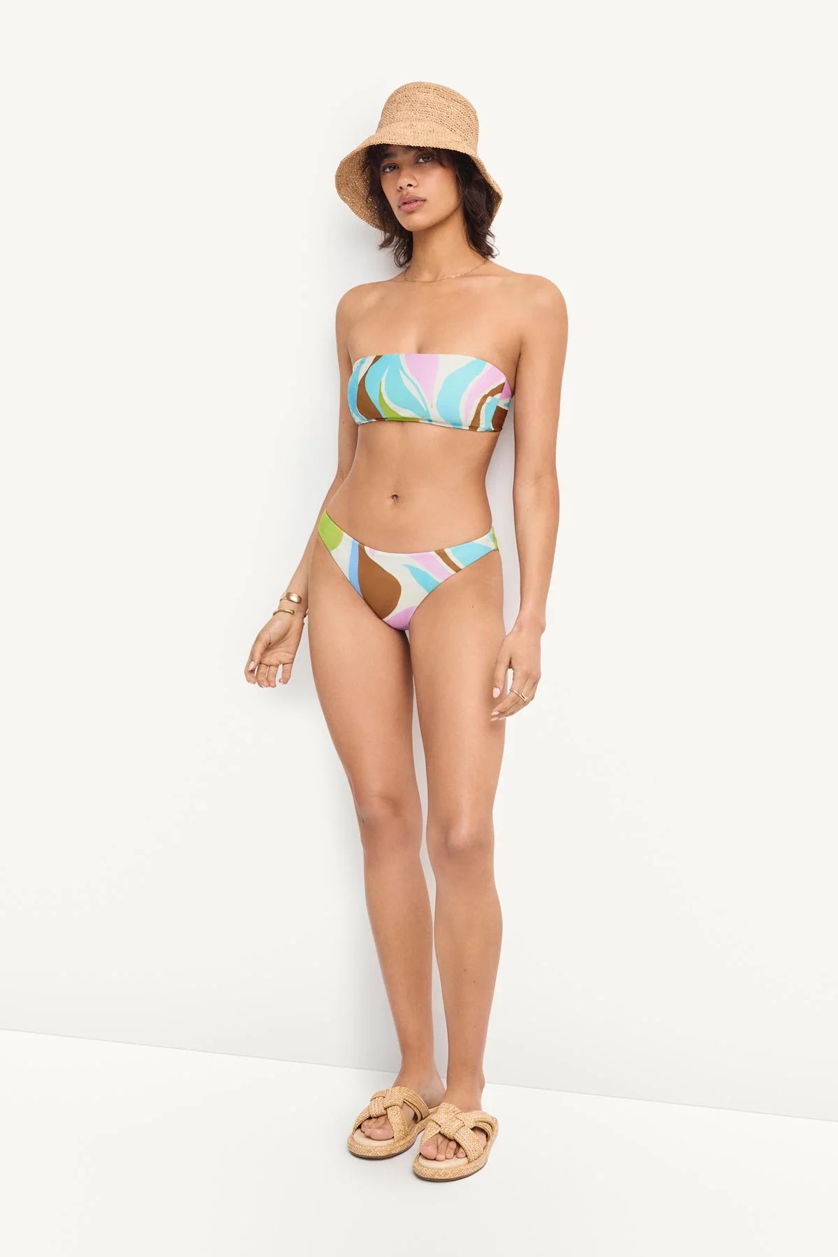 Thalia Full Bottom - Coast Colorblock EcoLux