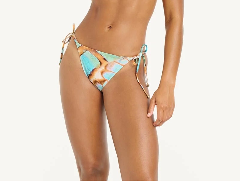Gia Triangle Top - Malachite Butterfly EcoShimmer