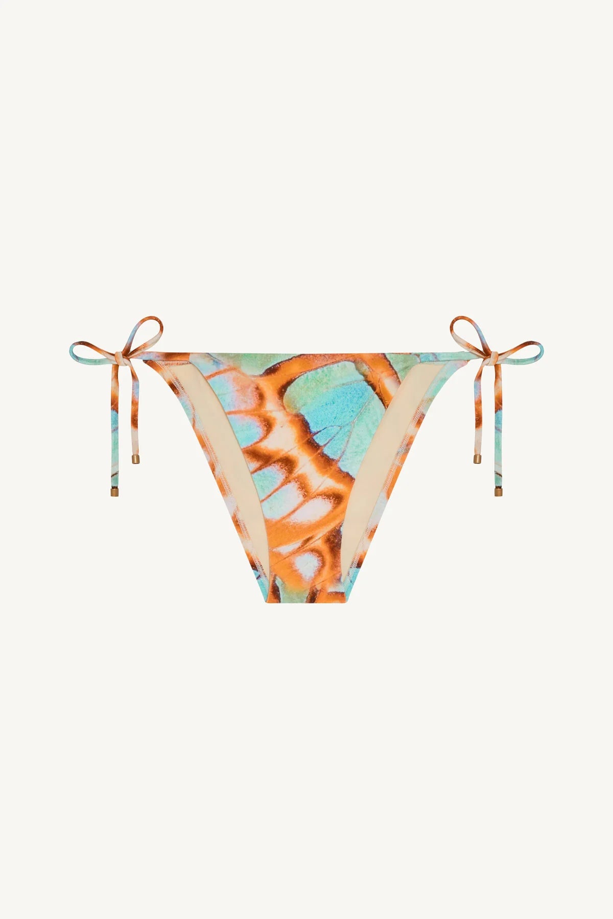 Elle Tie Side Bottom - Malachite Butterfly EcoShimmer