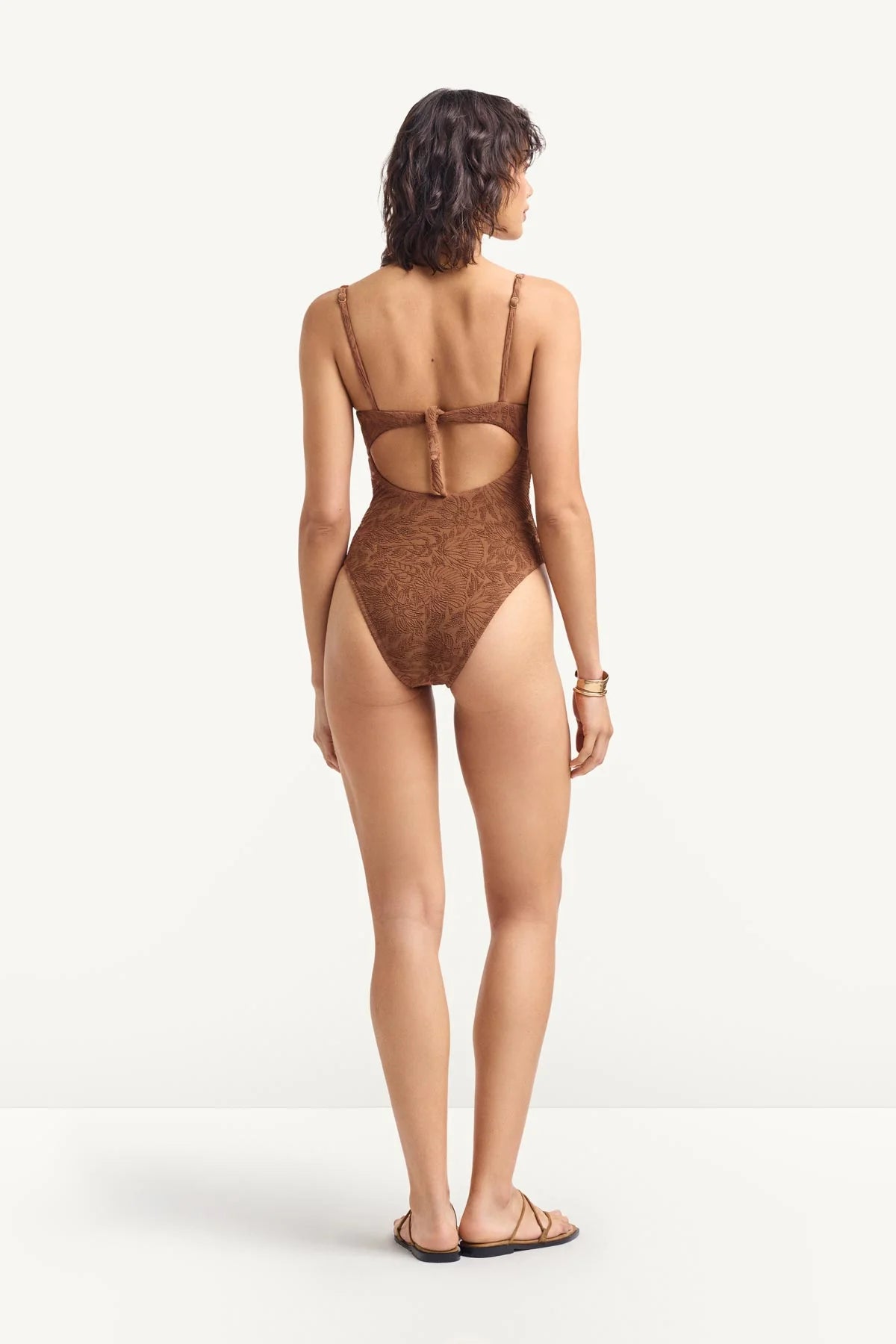 Ada Underwire One Piece - Garden Jacquard