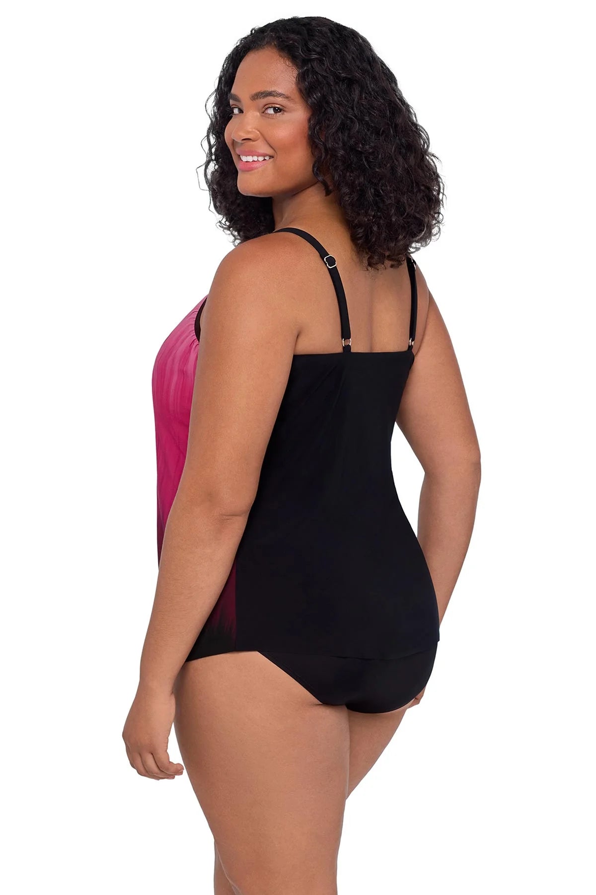 Hank Tankini Top - Rose Ombre 16W-24W