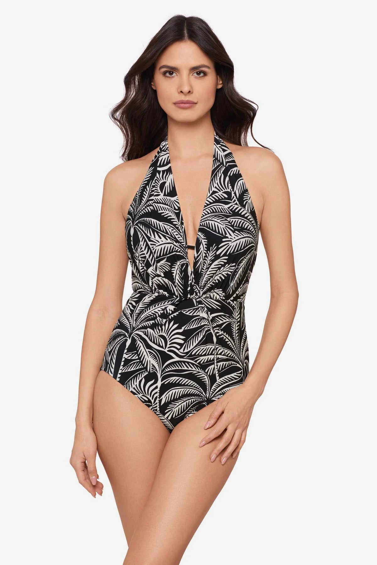 Joelle One Piece in Hearts Of Palm