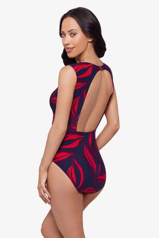 Wren One Piece in Rossobleu