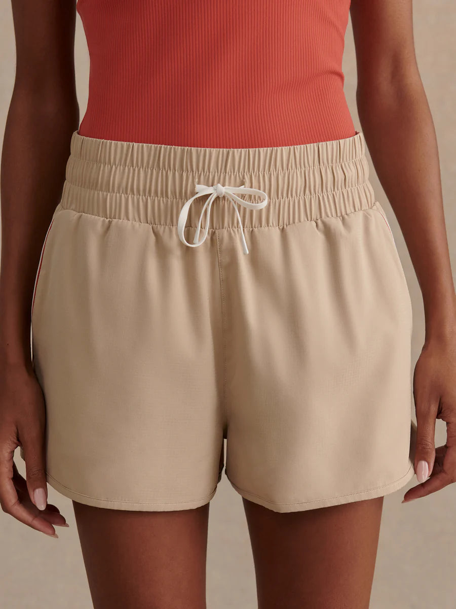 Bodie Running Short 2" - Humus