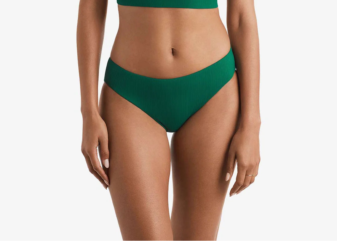 Logan Pant - Emerald Lido Rib