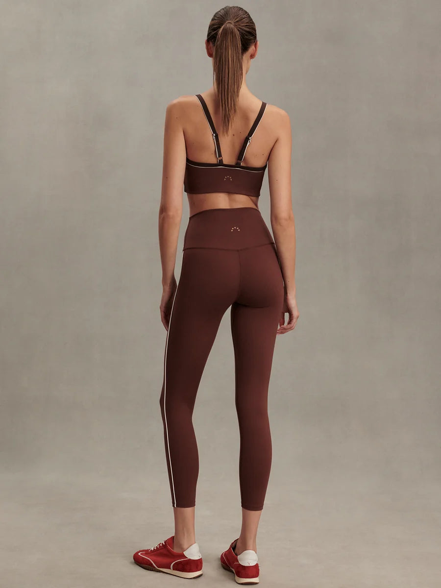FreeSoft™ Piped Legging 25" - Brownstone