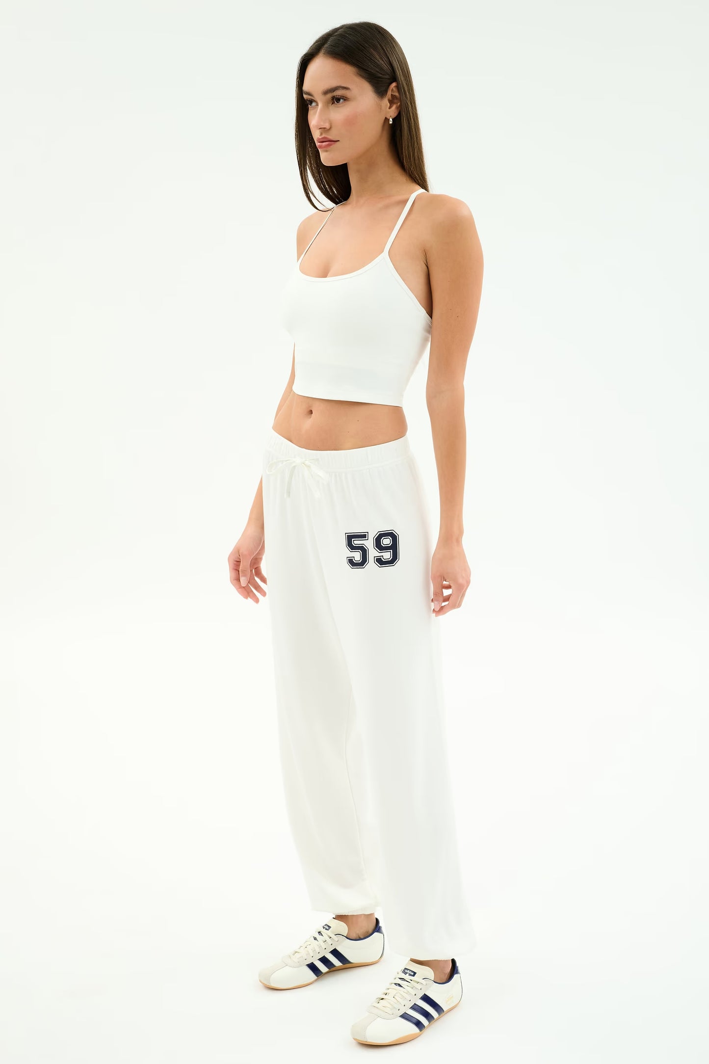 Airweight Crop Tank - White