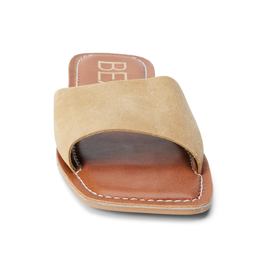 Bali Slide Sandal - Cream Suede 6-10