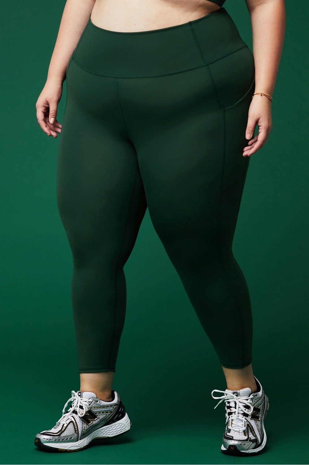 Oasis PureLuxe High-Waisted Legging - Everpine 1x-2X