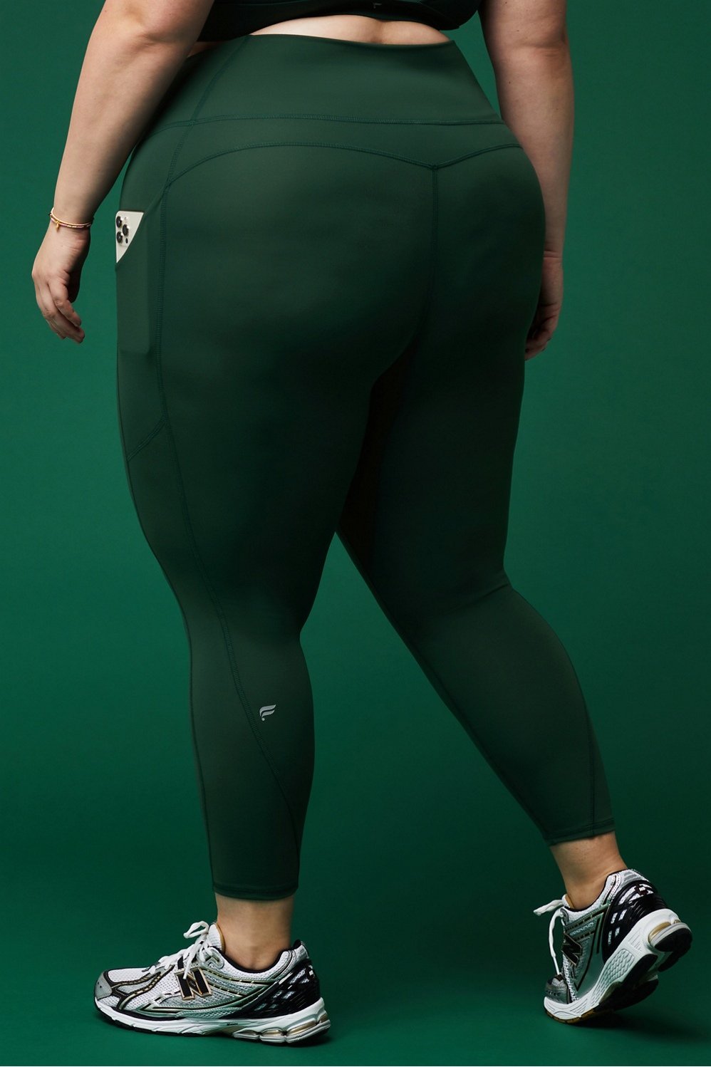 Oasis PureLuxe High-Waisted Legging - Everpine 1x-2X