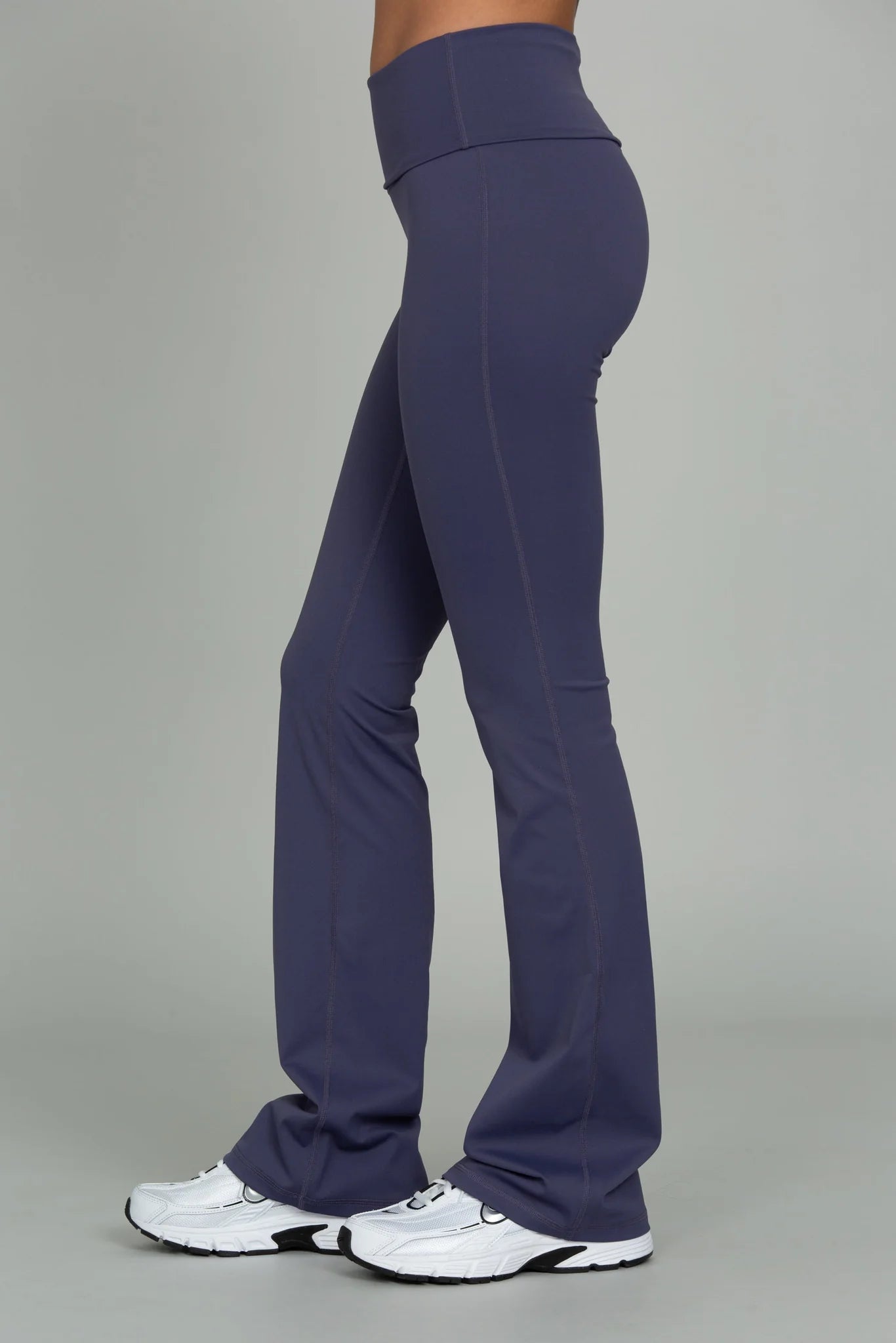 Essential Foldover Flare Pant - Pale Indigo XS-XXL