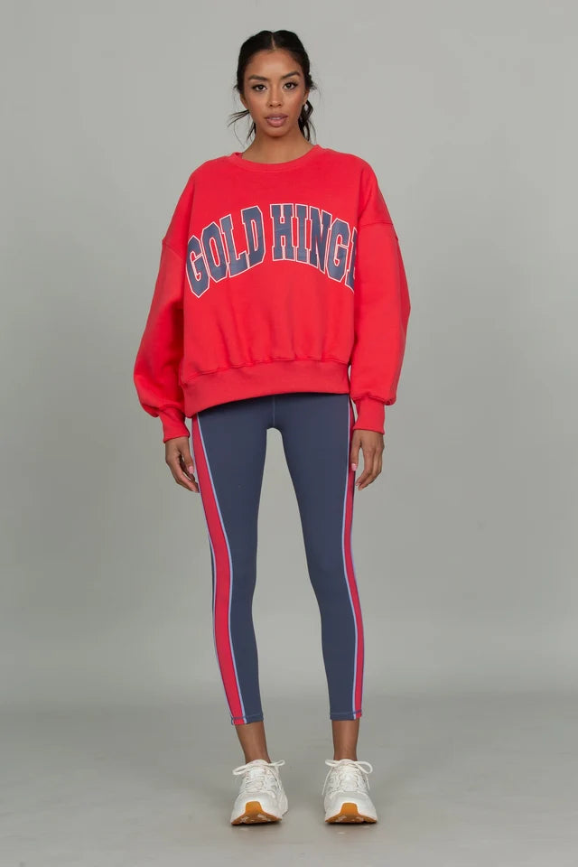 Striped StrydeForm Legging - Storm
