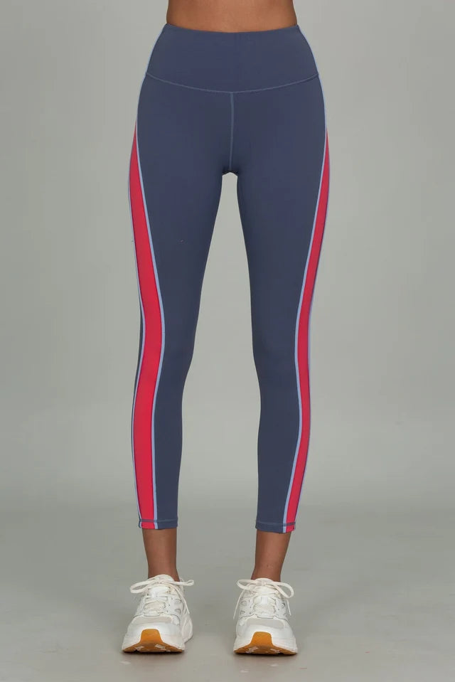 Striped StrydeForm Legging - Storm
