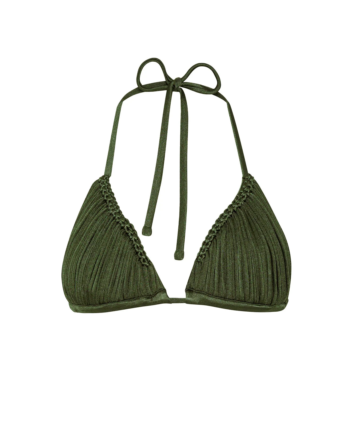 Skyla Triangle Top - Olive S-L