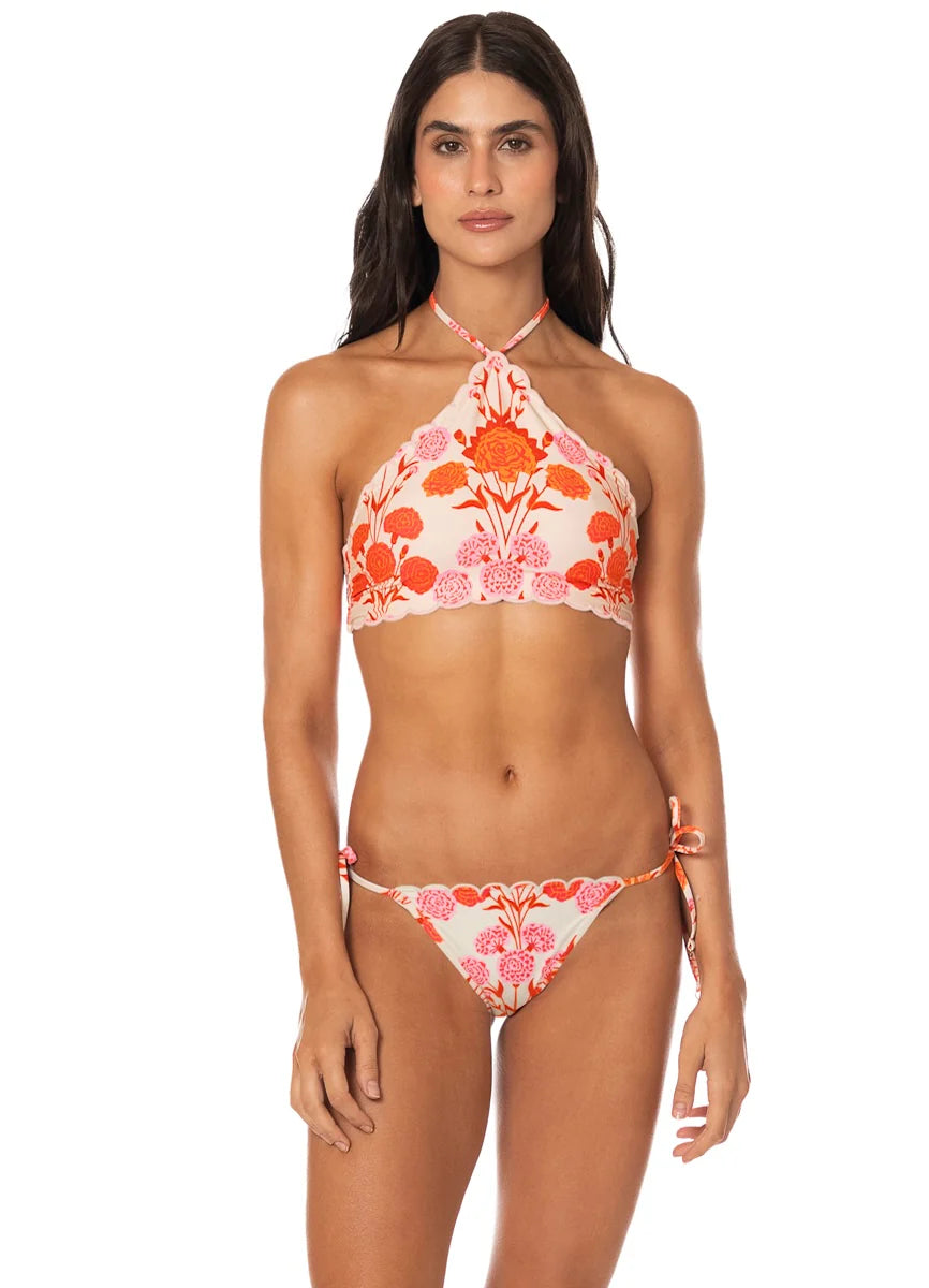 Petal Spell Sunflash Low Rise Tie Side Bikini Bottom