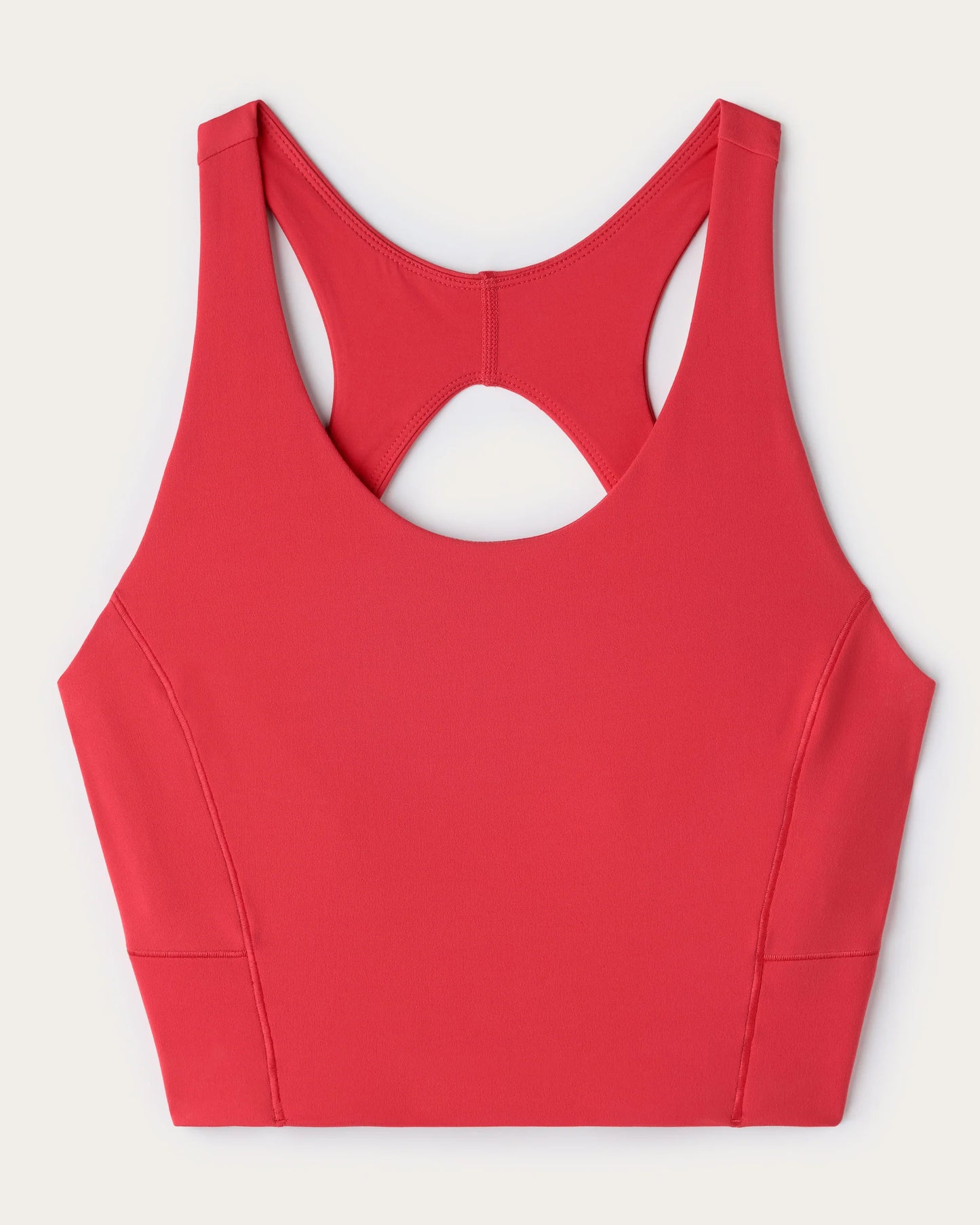 Revive™ Scoop Longline Bra - Cabana Red