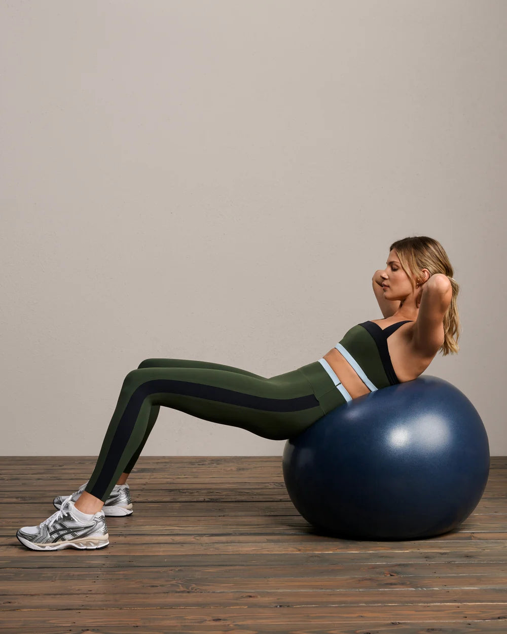 Revive™ Trio Bra - Duffle Bag Green, Pure Black and Frost Blue
