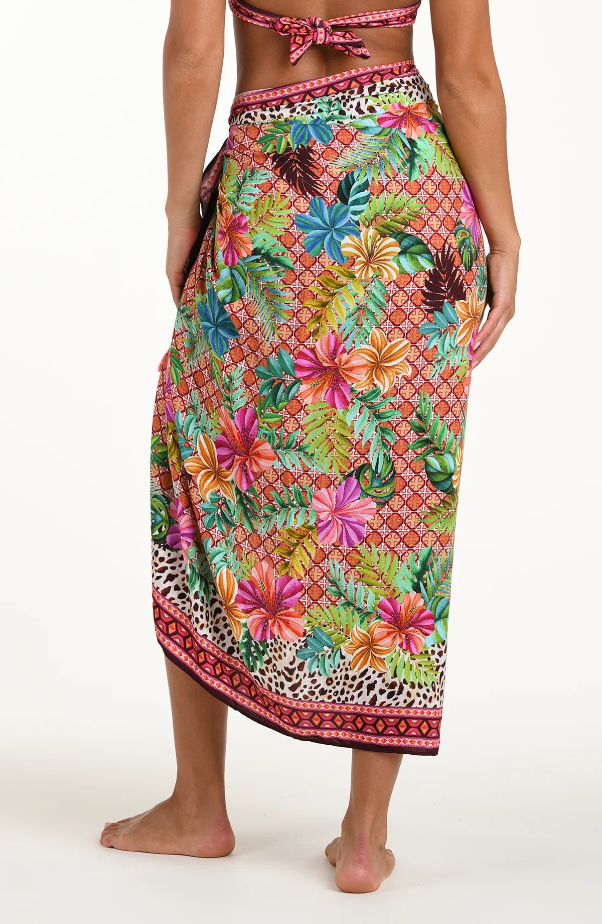 Paradise Heat Pareo Wrap - One Size