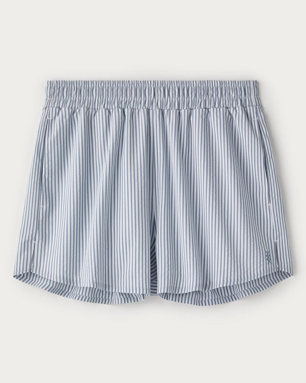 Saltair Short Lined- Washed Navy Stripe