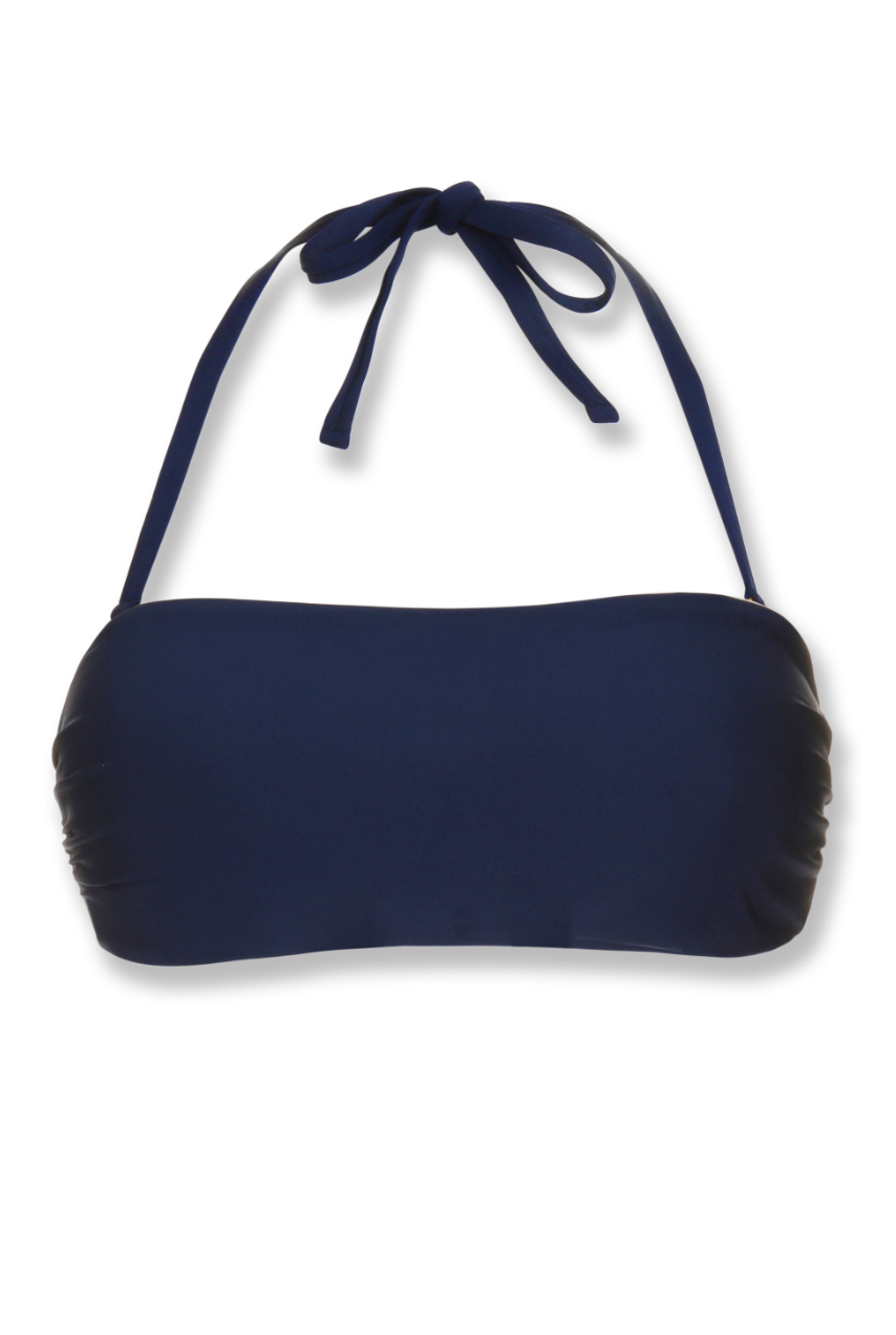 Bandeau Top | Navy Ivory