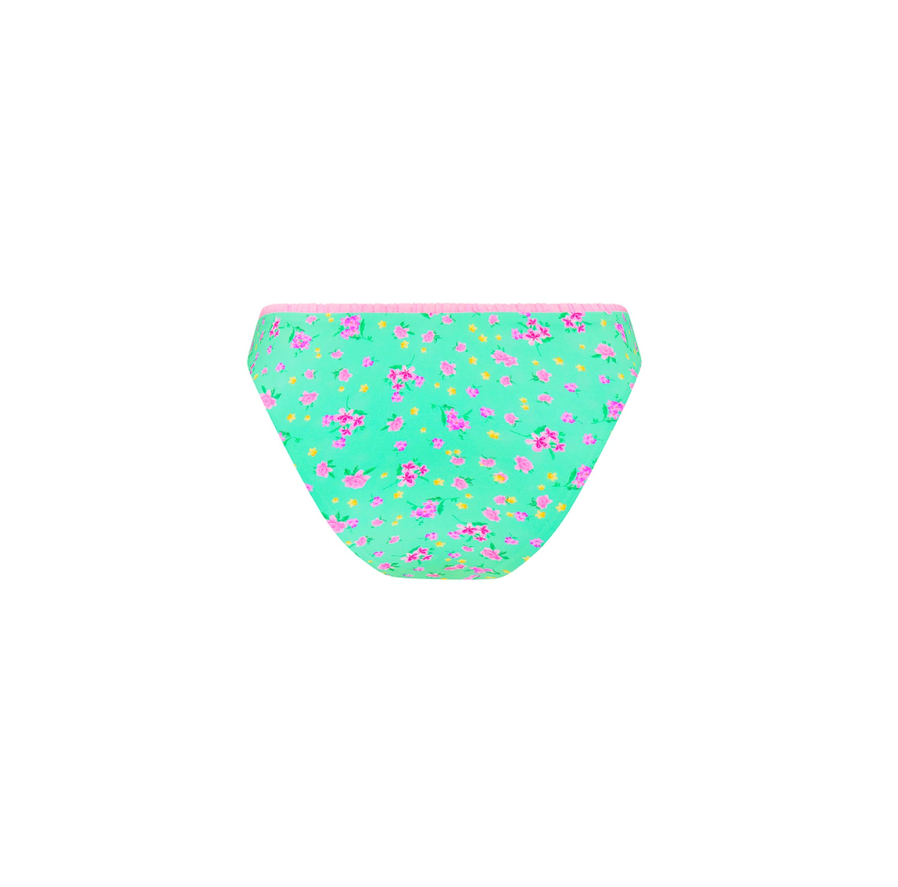 Decorative Full Coverage Bikini Bottom- Mint Macaron S-XL