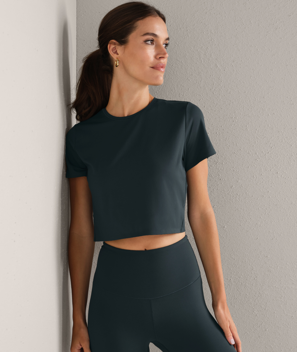 Serene Cropped Tee- Wild Forest XS-XL