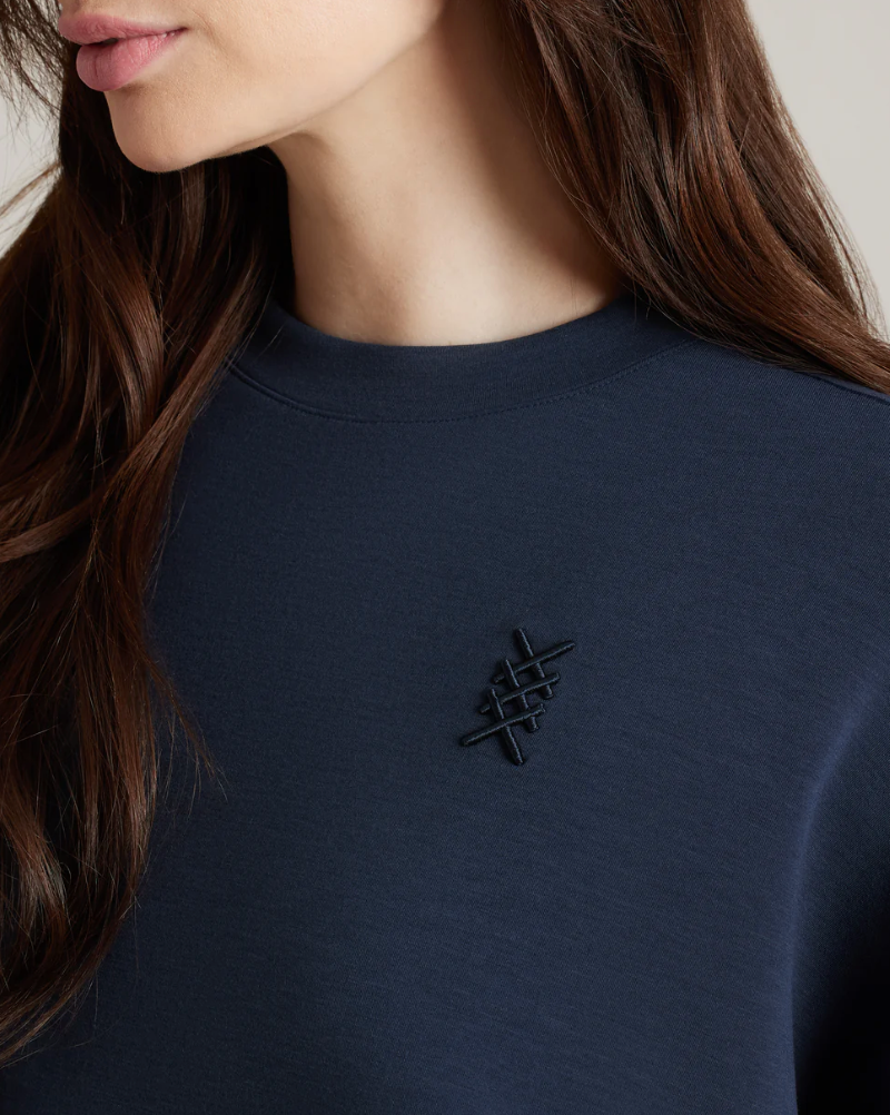 DreamGlow™ Crew Neck- Navy Blue 3 LEFT M, L & XL
