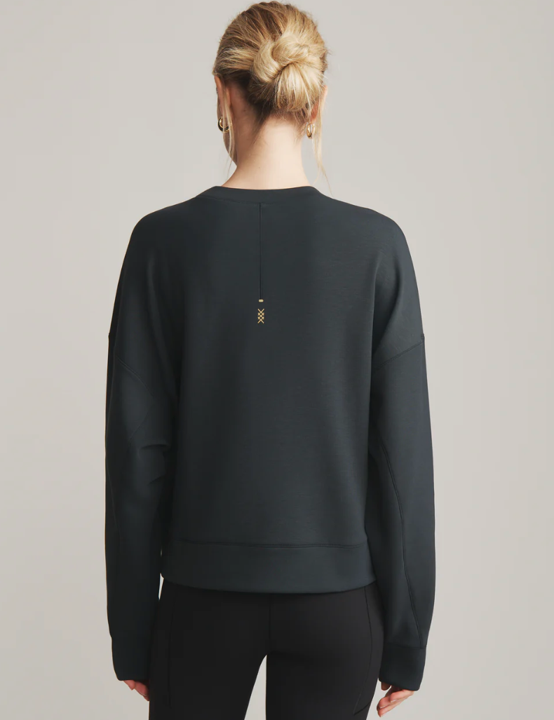 DreamGlow™ Crew Neck- Heather Black 2 LEFT L & XL
