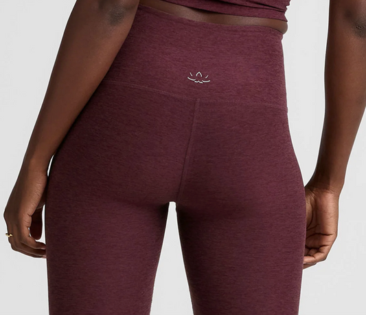 Spacedye Caught In The Midi High Waisted Legging - Midnight Burgundy XS-XXL