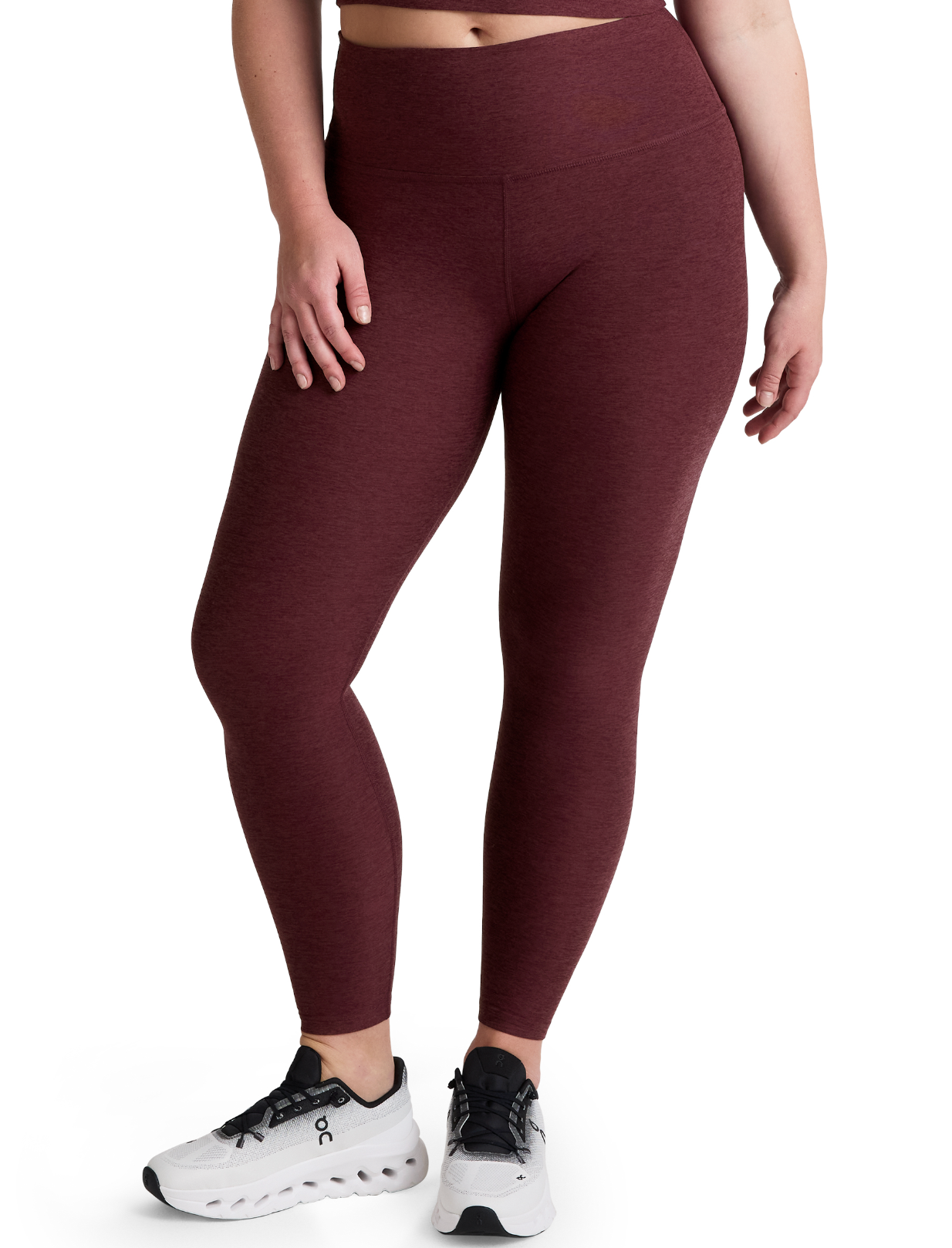 Spacedye Caught In The Midi High Waisted Legging - Midnight Burgundy XS-XXL