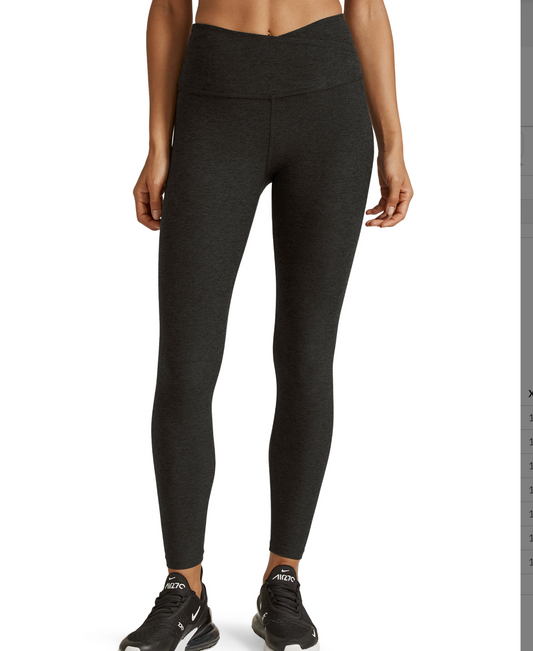 Spacedye At Your Leisure High Waisted Midi Legging - Darkest Night XXS-XXL