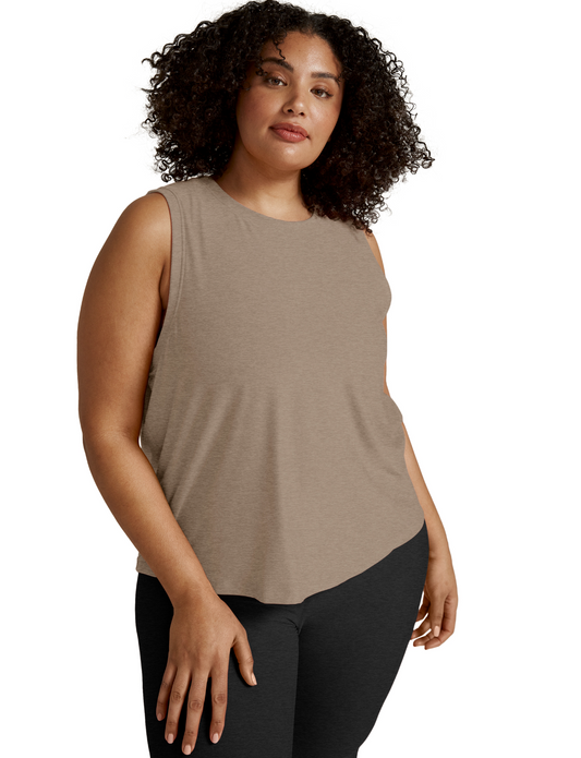 Featherweight Rebalance Tank - Birch Heather 1X-4X