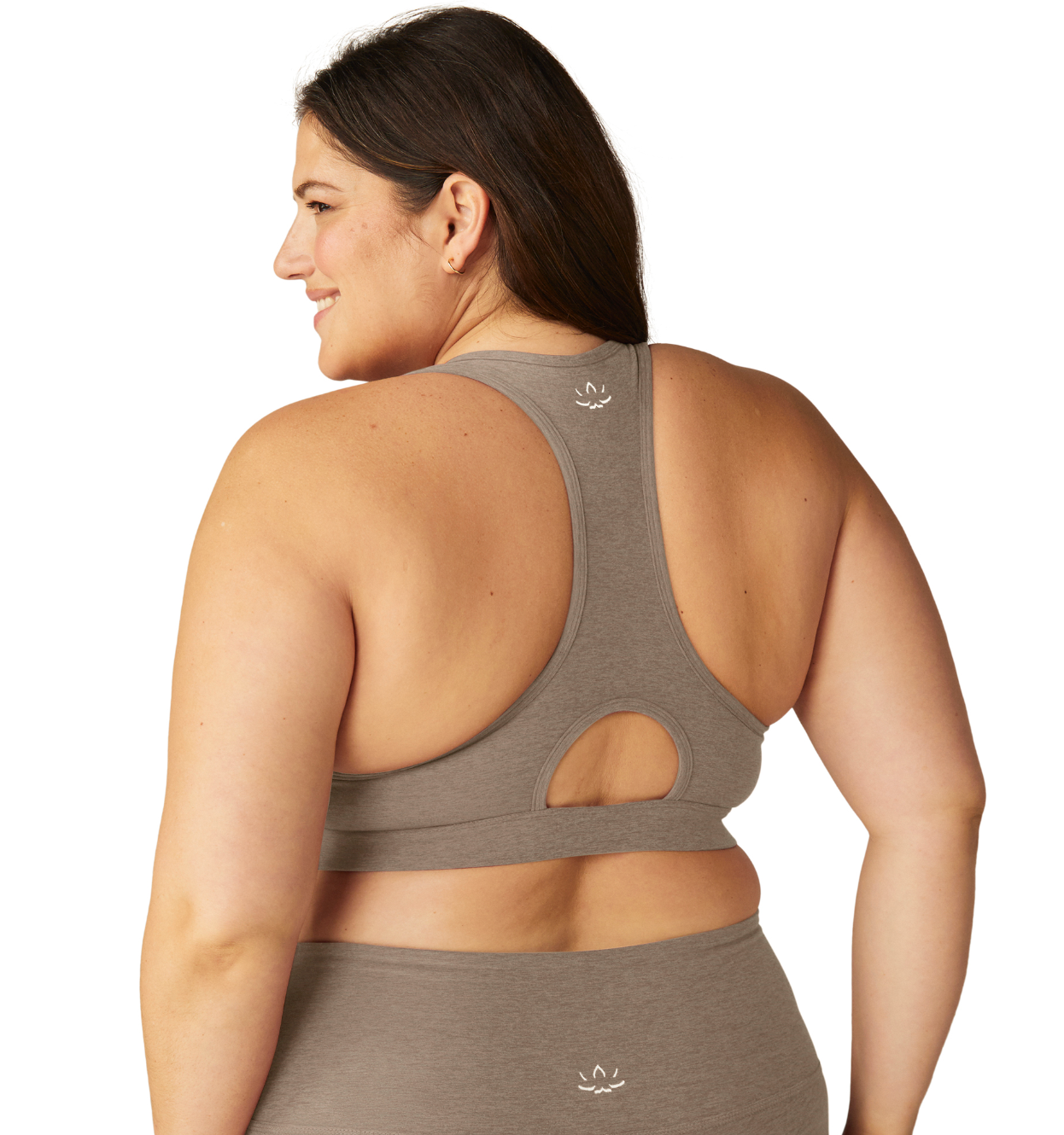 Spacedye Got Your Back Bra - Birch Heather 1X-4X