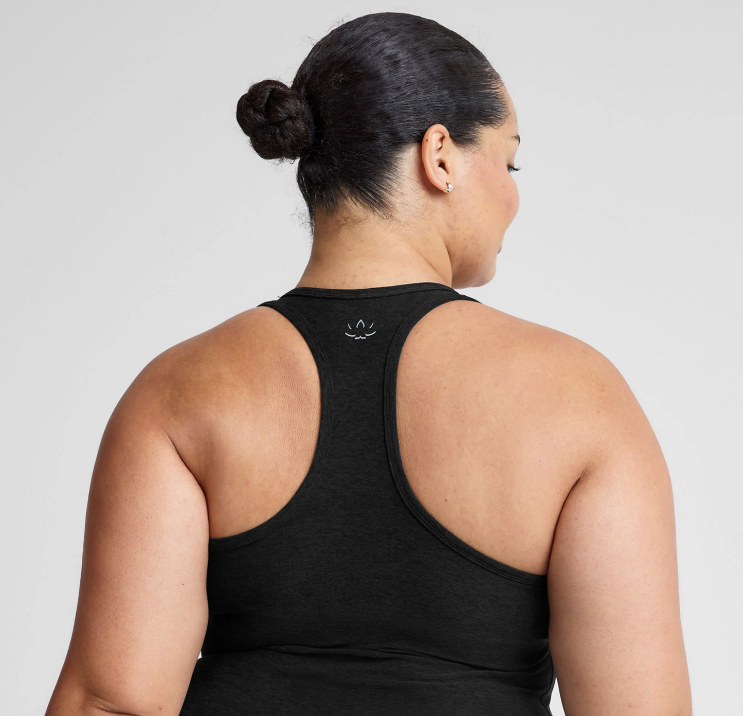 Spacedye Step Up Racerback Tank - Darkest Night 1X-4X