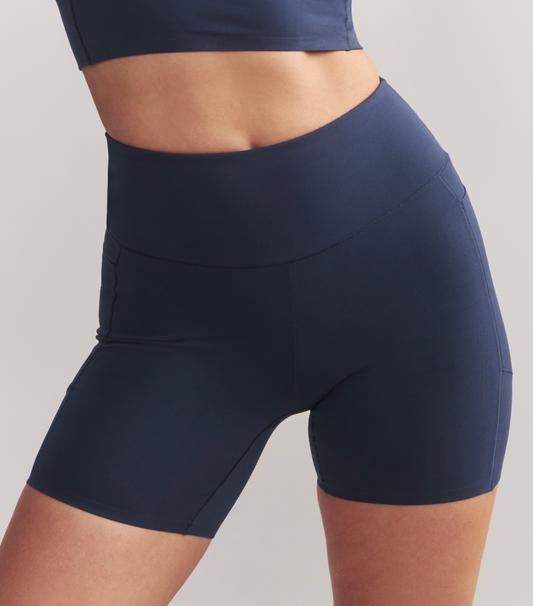 Revive 6" Short- Navy Blue XS-XXL