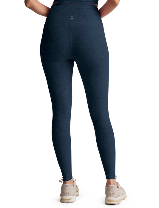 Spacedye Raise The Barre Shirred Legging - Nocturnal Navy XS-XL