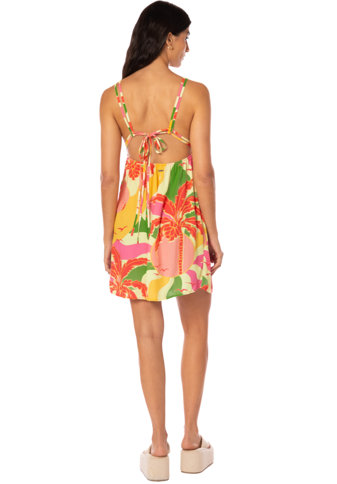 Tropical Breeze Potential Short Dress Cover Up S-XL