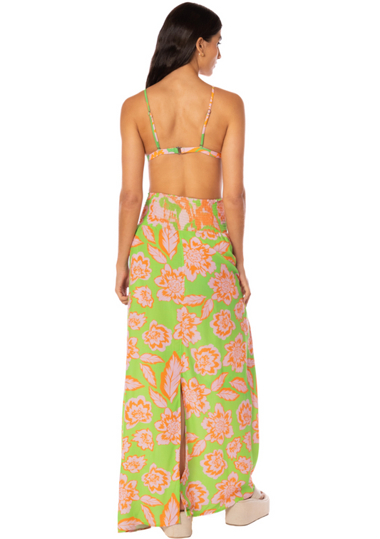 Sunset Petals Aubrey Long Skirt Cover Up S-XL