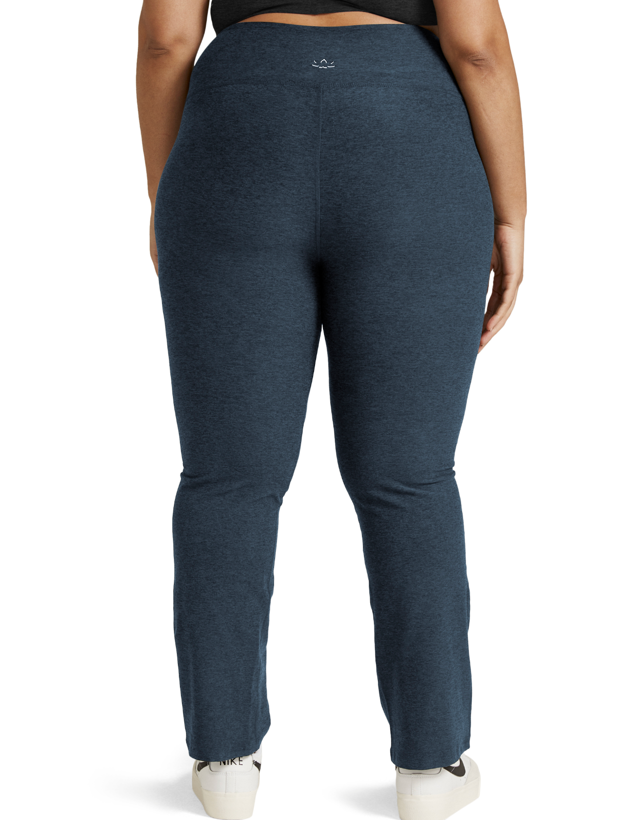 Spacedye Practice High Waisted Bootcut Pant-Nocturnal Navy 1X-4X