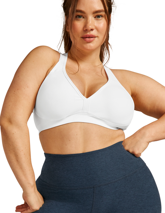 Spacedye Lift Your Spirits Bra - Cloud White 1X-4X