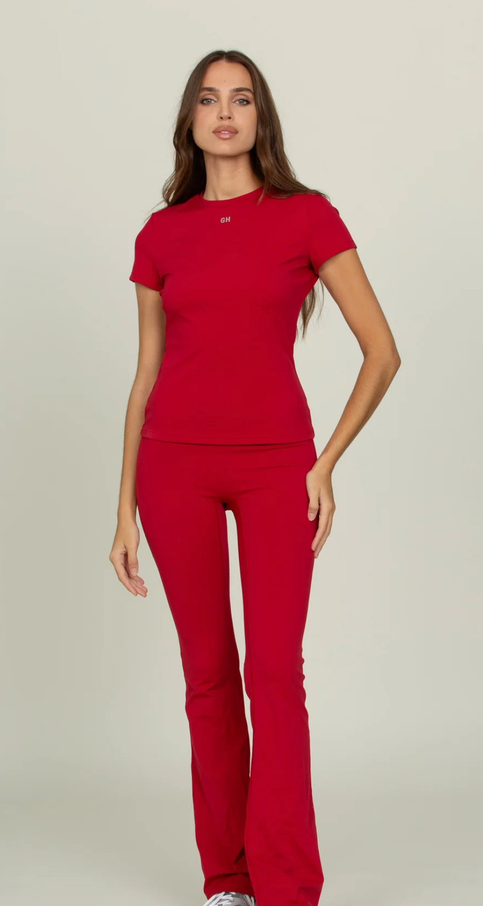 Essential Full Length Short Sleeve- Ruby XS-XXL