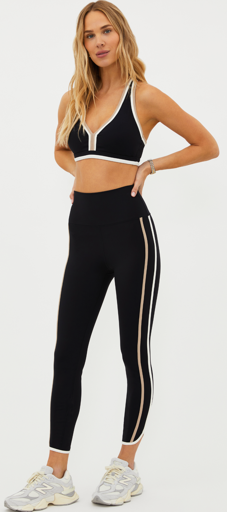Nella Legging -  Sandshell Colorblock XS-XL