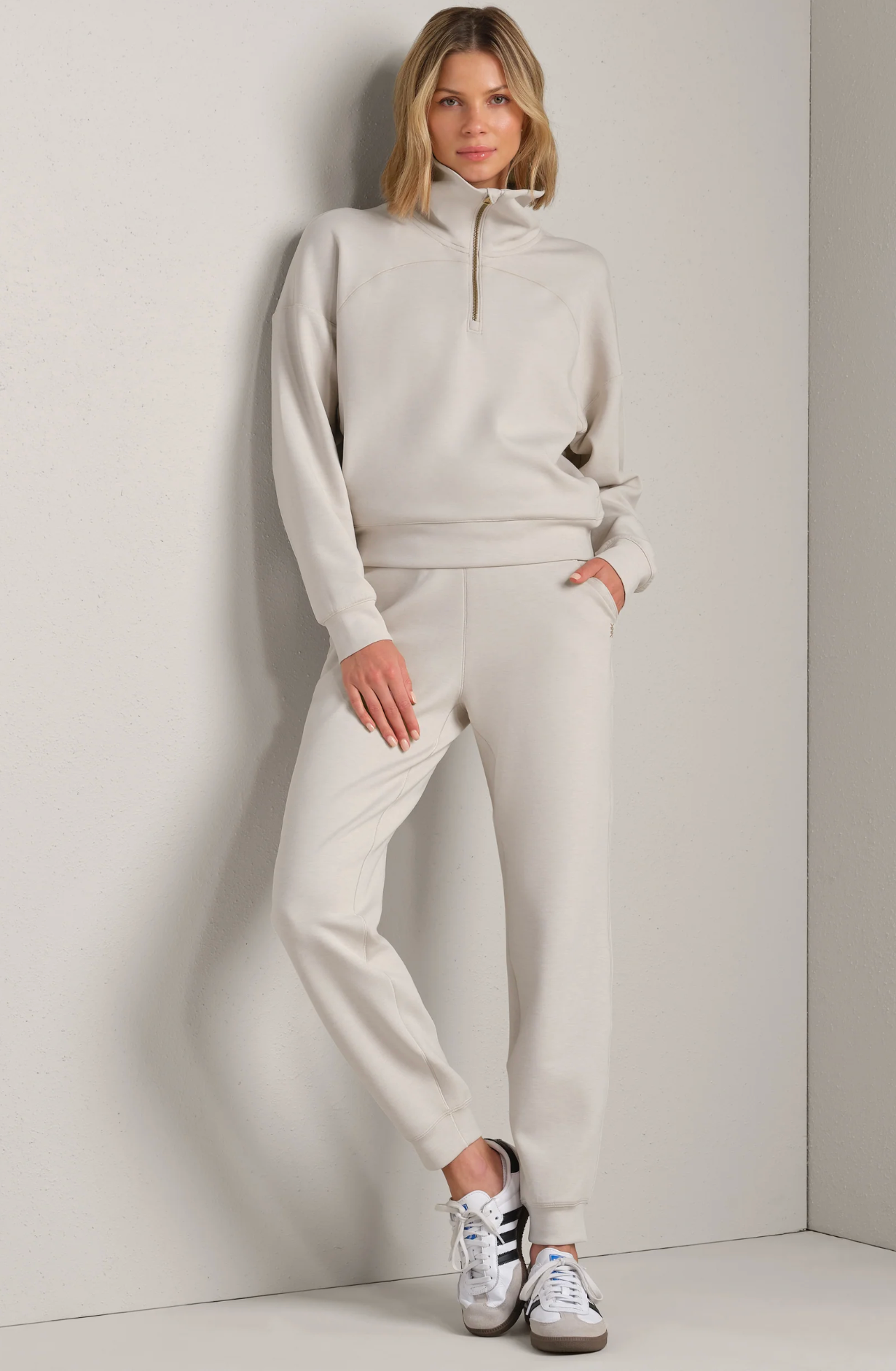 DreamGlow™ 1/2 Zip - Sand 3 LEFT S, L & XL