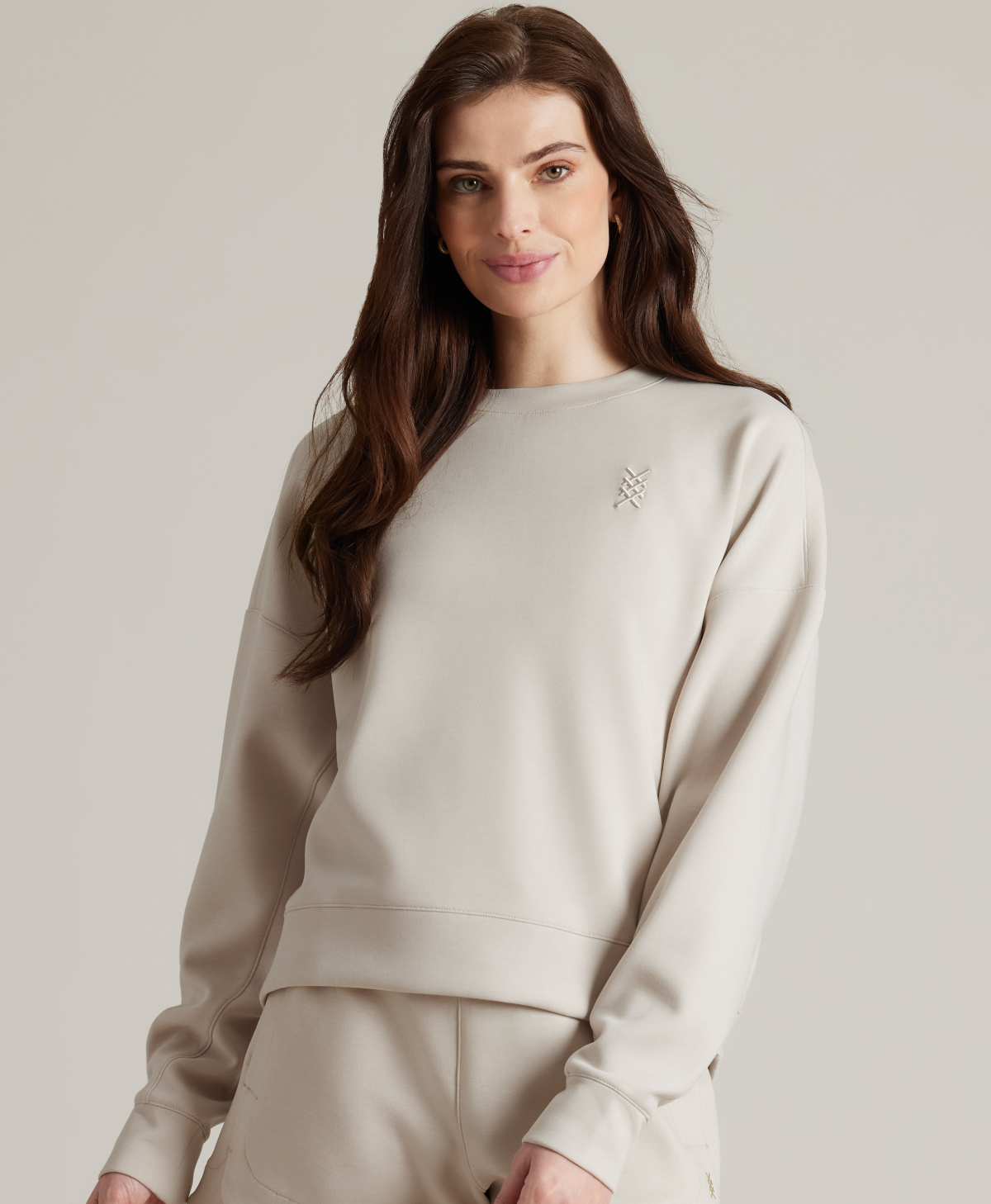 DreamGlow™ Crew Neck- Sand