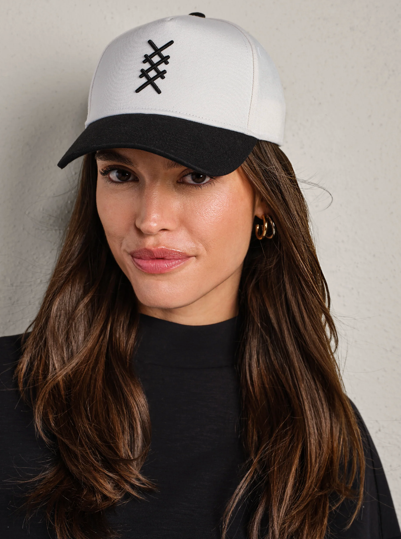 Trucker Hat - Black/White