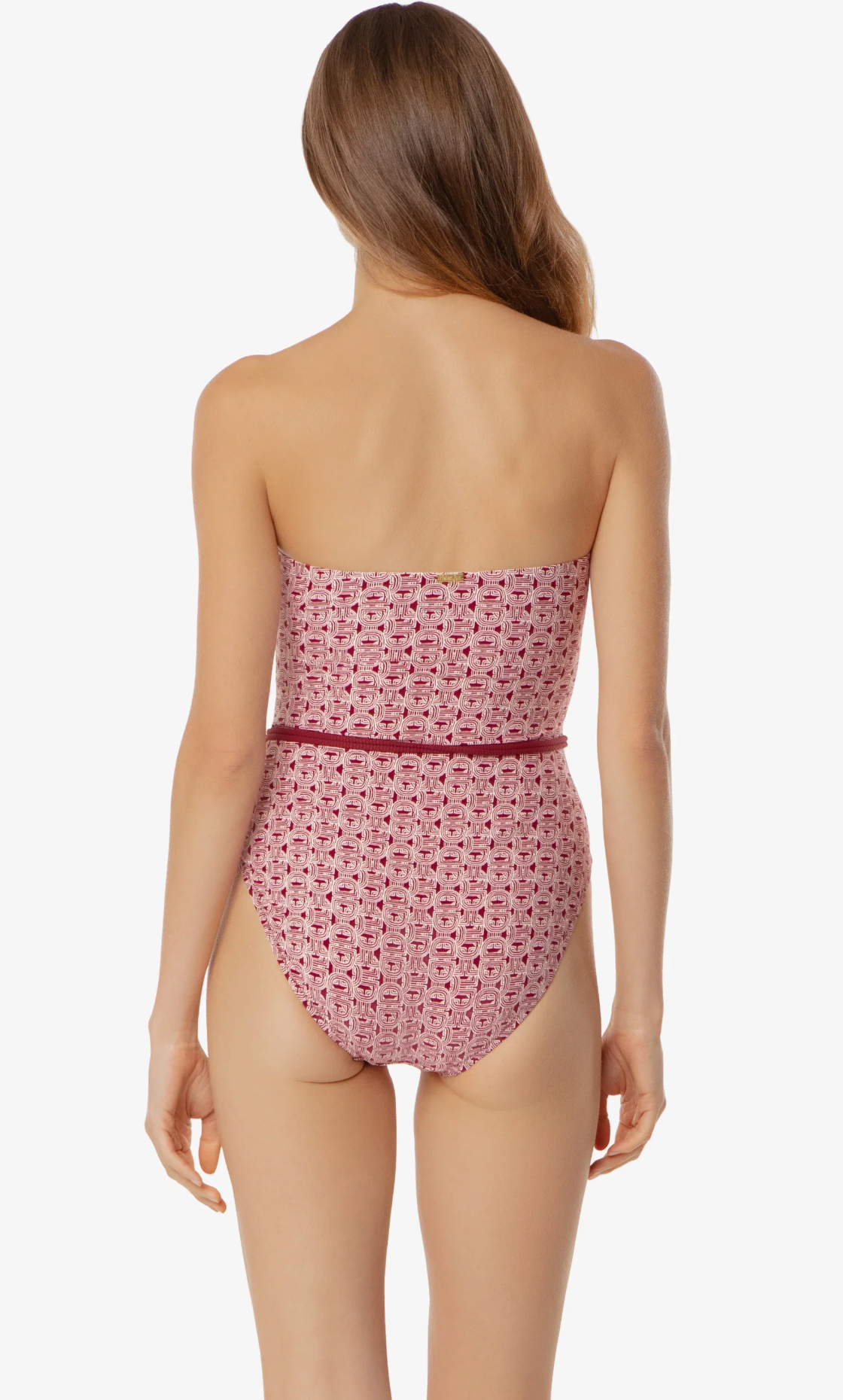 Belted Bandeau One-Piece - Links S-XL