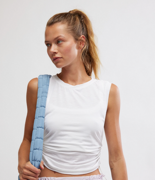 Tempo Sport Mode Muscle Tee - White XS-XL