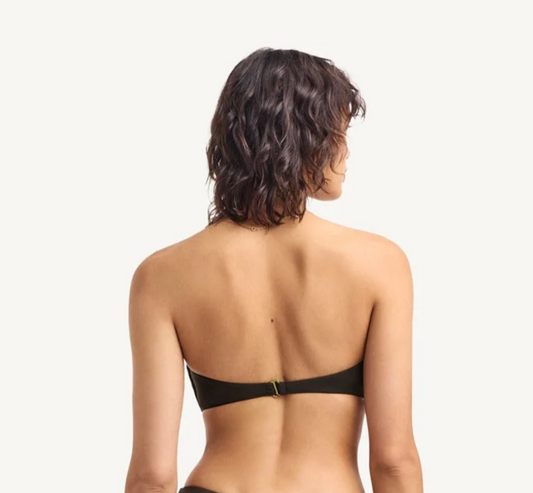 Nala Bandeau Top - Deep Earth EcoLux XS-XL