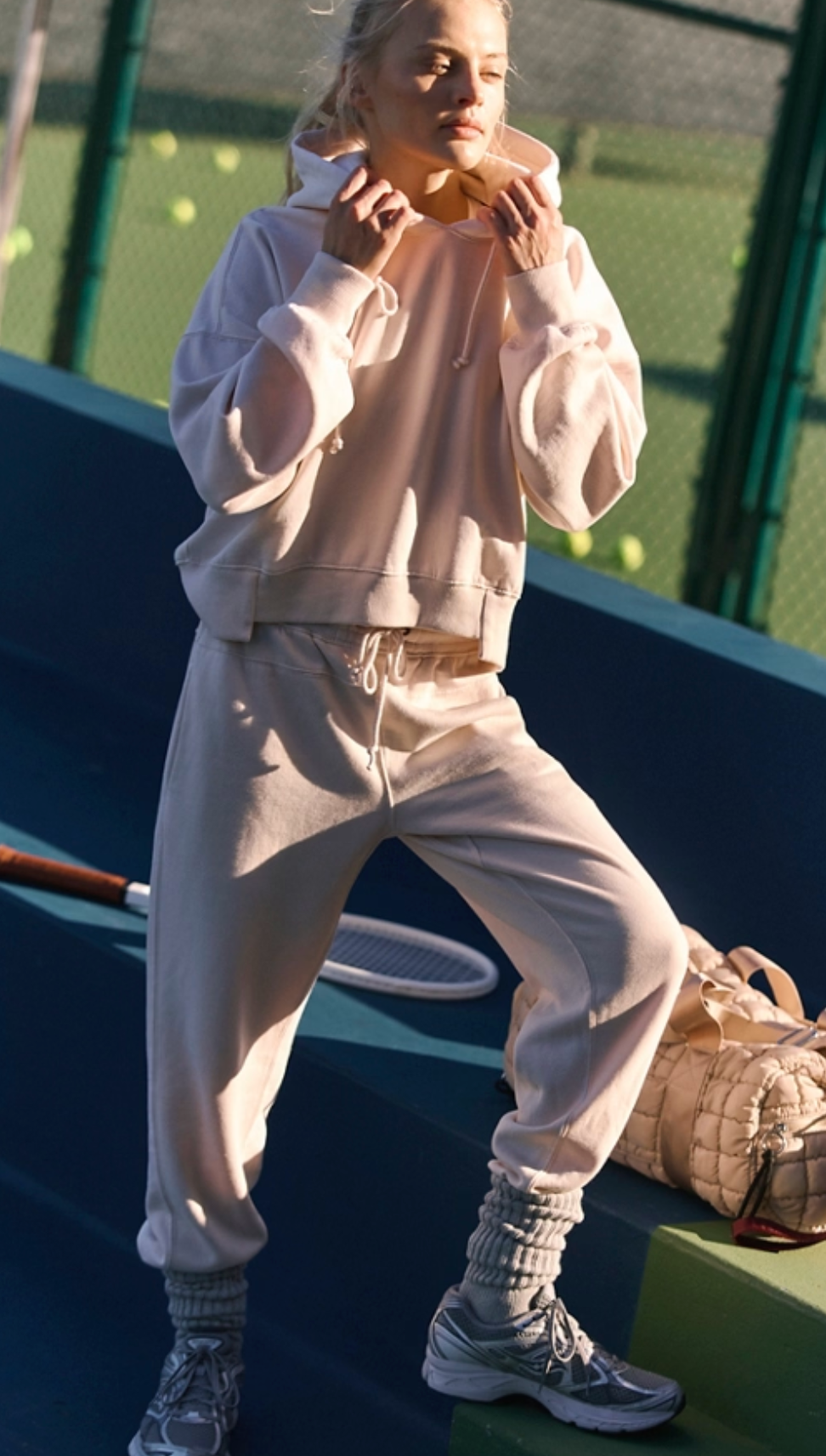 Sandwashed Undefeated Set - Ivory 3 LEFT XS, L, & XL