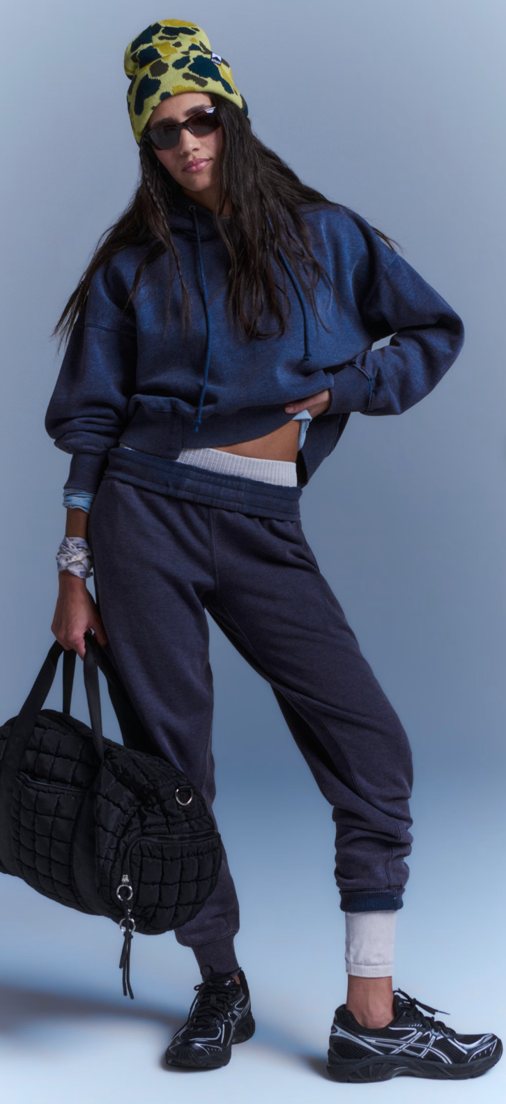 Sandwashed Undefeated Set - Navy 1 left L